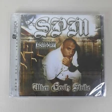 SPM South Park Mexican When Devils Strike Dope House Records 2 Disc Set