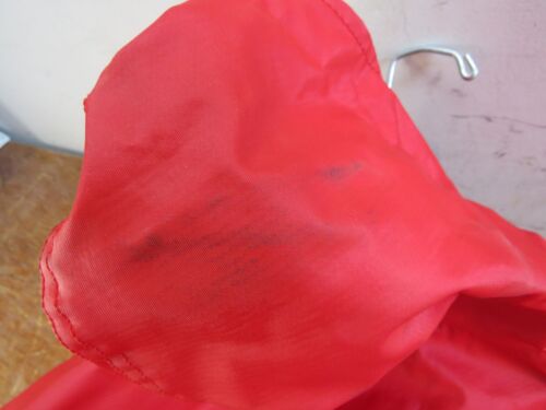 Vintage Sand-Knit Raincoat Size Large Red NOS - Picture 5 of 5