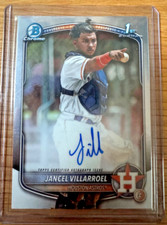 2025 Bowman - Chrome Prospect Autographs Jancel Villarroel #CPA-JV (AU, RC)