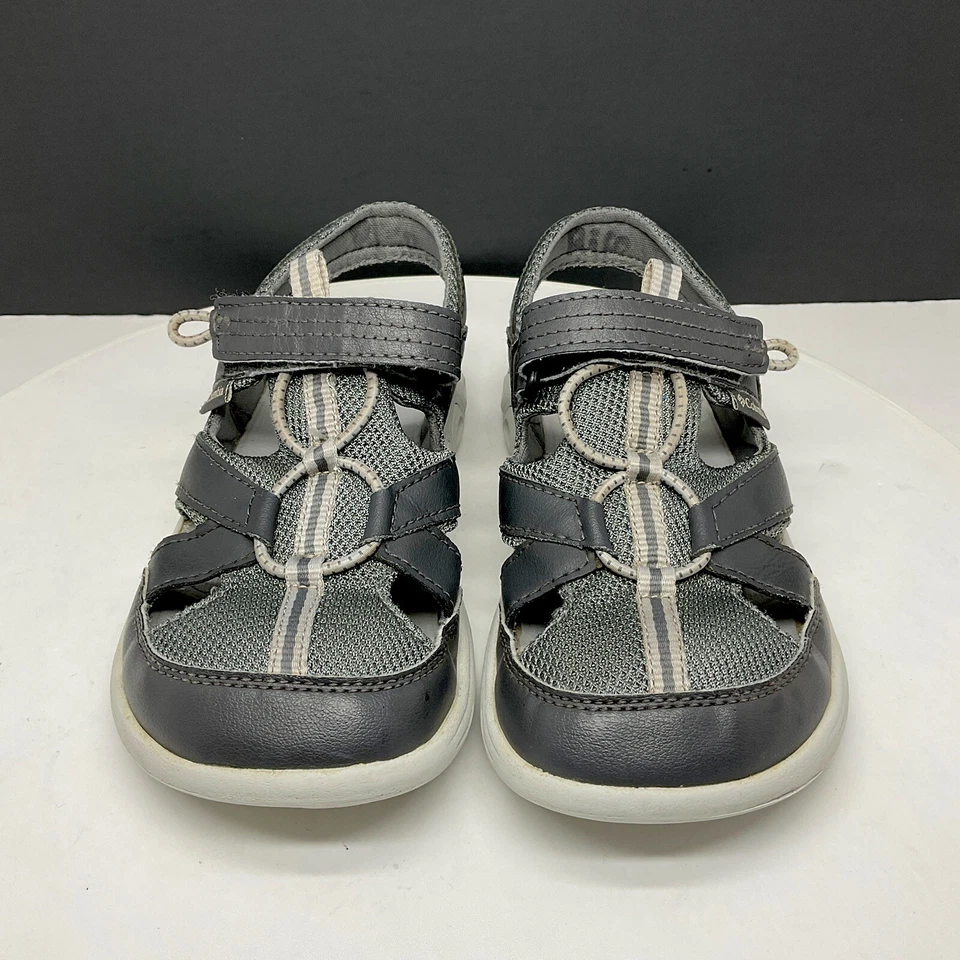 Columbia Techsun Wave Sandalias Deportivas Niños Jóvenes 3 Gris Trail Agua Zapatos BY2082 Foto 2 de 4