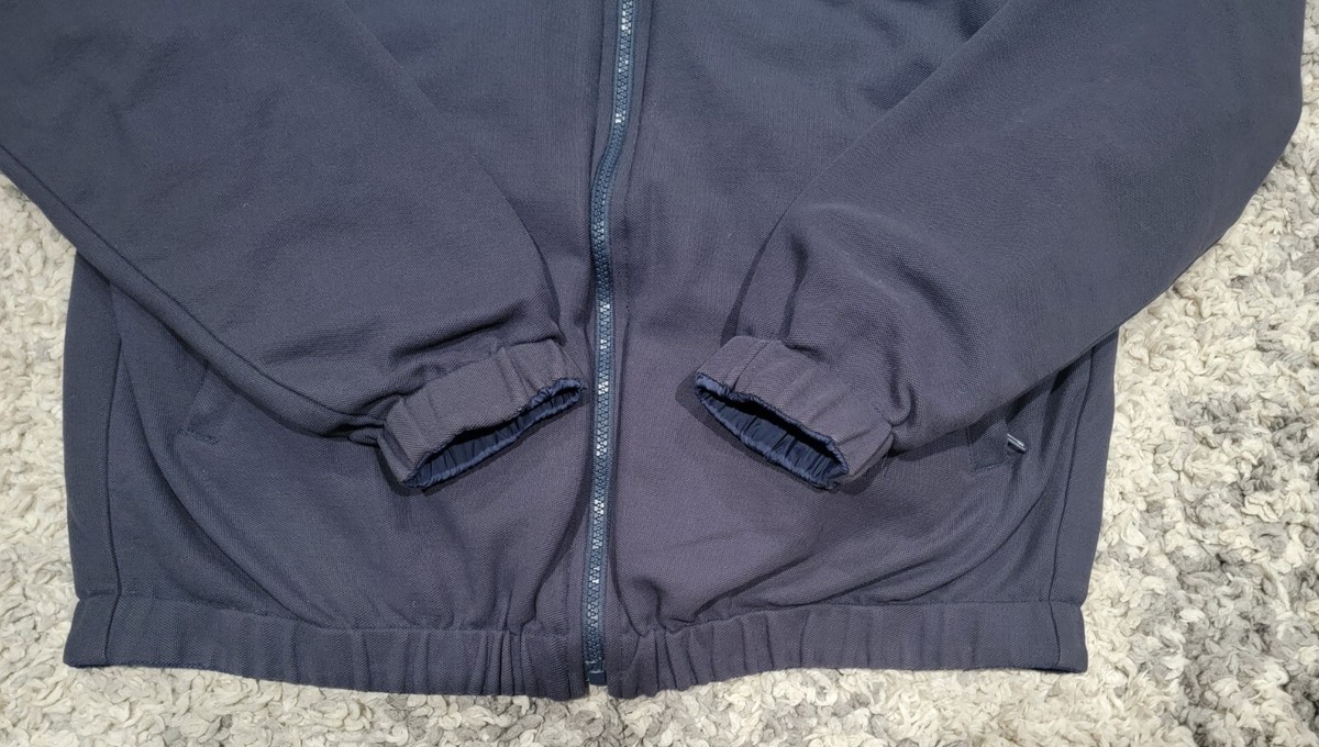Mens Reversible Hackett #3 Jacket Coat Size Medium/Large Blue Full