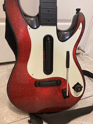 Guitar Hero Band Hero Wireless Guitar PS2 PS3 With Strap No Dongle