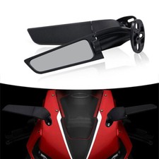For Honda CBR250R CBR300R CBR500R CBR600RR Wind Swivel Wing RearView Side Mirror