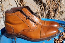 Allen Edmonds Hamilton Weatherproof Oxford Dress Boot - 12.5D - Walnut