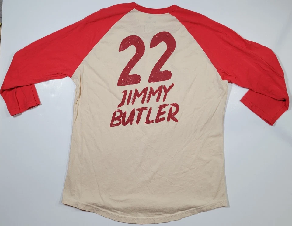 Camiseta Jimmy Butler Mujer Grande Miami Heat Manga 3/4 Fanáticos Foto 2 de 4