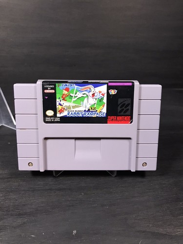 Bugs Bunny in Rabbit Rampage (Super Nintendo SNES, 1994) Original und getestet - Bild 2 von 7