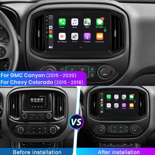 For Chevrolet Colorado 2015-18 Car Radio Android 12 Carplay GPS Navi Wifi Stereo - Picture 3 of 20