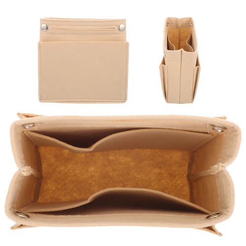 Cartera Inserto Bolsa de Cosméticos Miss Organizador Estante Pequeño para Bolsos de Mano - Imagen 8 de 12