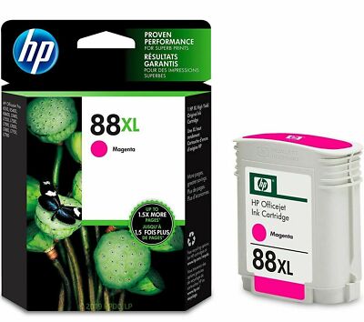 New Genuine HP 88XL Magenta Ink Cartridge, OfficeJet Pro 8500 A909a