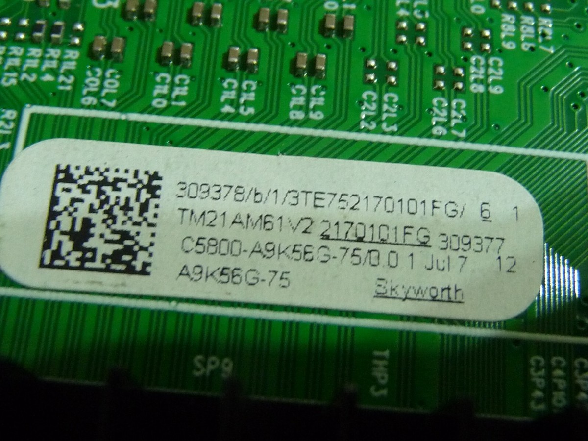 SKYWORTH 75UD6200 (5800-A9K56G-0P10) A9K56G-75 (309377