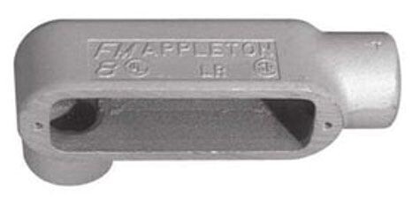 Appleton LR68, Rigid Conduit Outlet Body, 2 Type Lr Form 8 Body, 1 PC