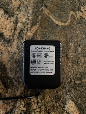 Genuine OEM Hon-Kwang AC Adapter D12-50 Plug in Class 2 Transformer 12V DC 500mA