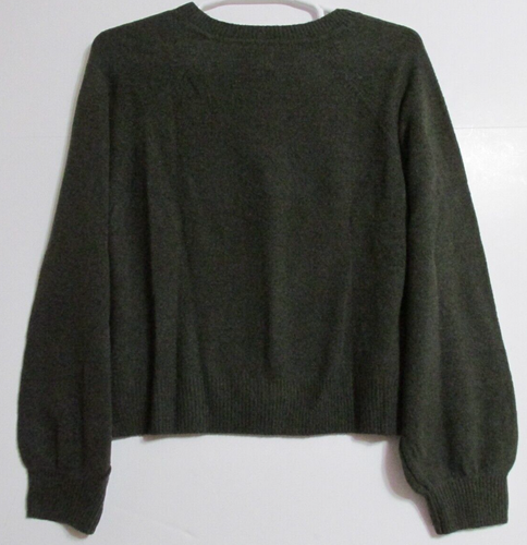 Women's GAP 4 Button Cardigan Sweater Dark Green Size X-Large #792149 - Picture 2 of 7