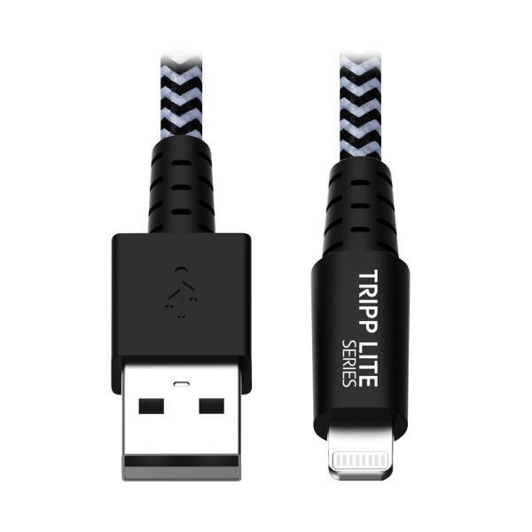 3653978 TRIPP-LITE BY EATON HEAVY-DUTY USB-A TO LIGHTNING SYNC/CHARGE CABLE,