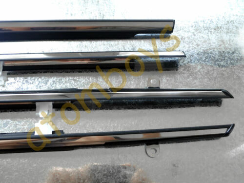 FOR TOYOTA COROLLA AE100 AE101 WINDOW GLASS SEALS DOOR BELT CHROME WEATHERSTRIP - Picture 2 of 7