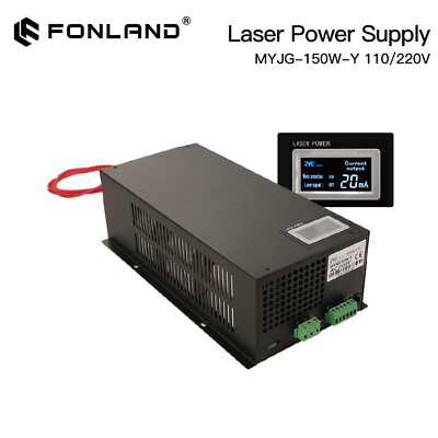 MYJG-150W-Y 150W CO2 Laser Power Supply with Current Display for 100W Laser Tube