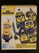 Perler Minions Fuse Bead Pattern Pad 60 Patterns 14 Sheets