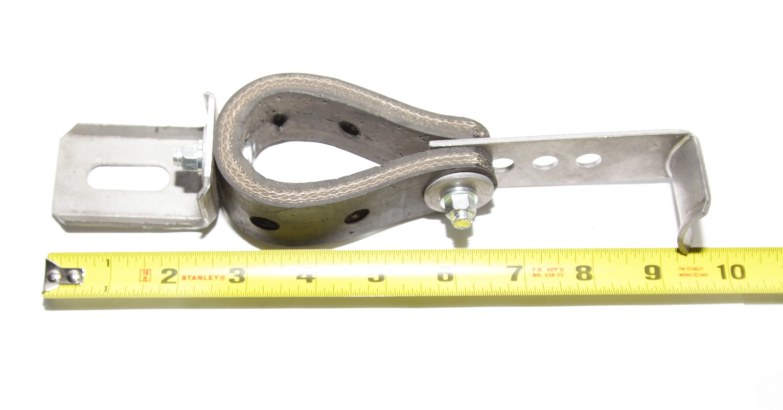 1PC Heavy Duty Exhaust Tail Pipe Hanger Loop Style 3 Hole 360° Degree