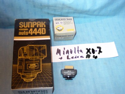 SUNPAK AUTO 444 D Blitz Gerät