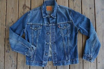 LEVI'S SMALL E VINTAGE MADE IN USA 70529-8548 JEANS JACKET LEVI'S SMALL E VINTAGE MADE IN USA 70529-8548 JEANS JACKET