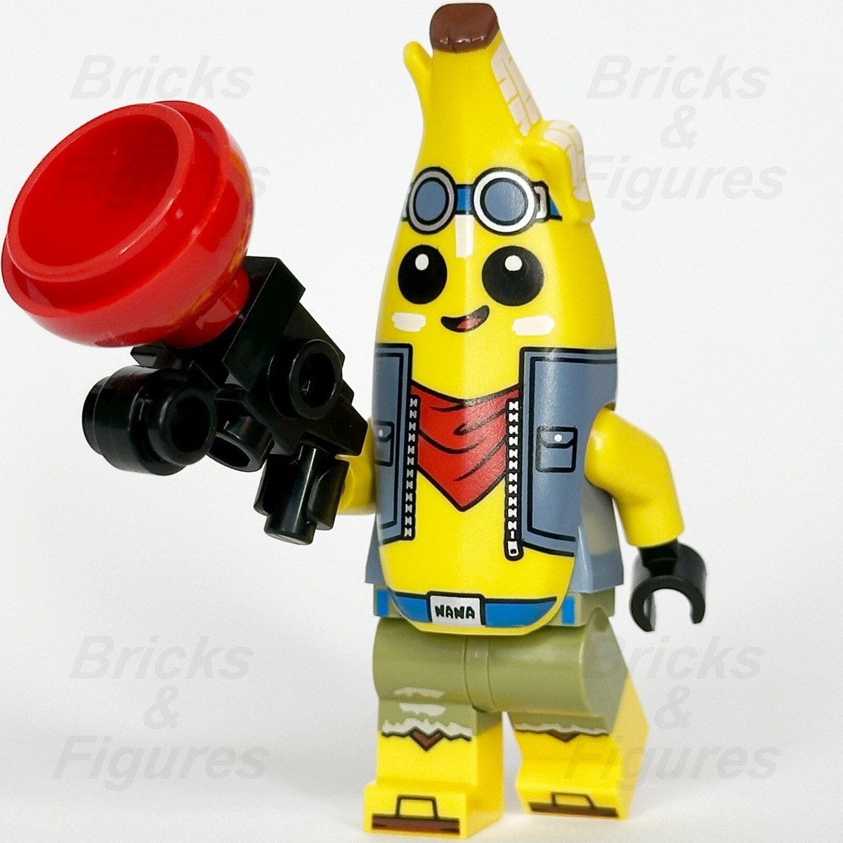 Lego Fortnite Juguete Banana Fortnite LEGO® Fortnite Adventure Peely Minifigure Skin Outfit Banana Nana 77073  Fort002