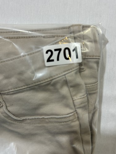 Izod Teen Size 11 Approved Schoolwear Khaki Stretch Skinny Pants Easy Care 32x29 - Picture 13 of 13
