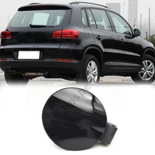 Black Fuel Gas Tank Filler Door Lid Cover For VW Tiguan MK1 2008-2018 5N0809857D