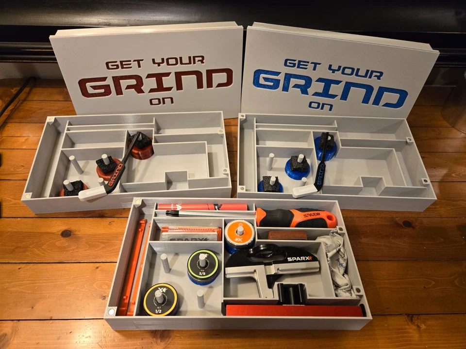 Caja de accesorios de hockey Sparx - ¡elevadores de patín gratis! Foto 2 de 4