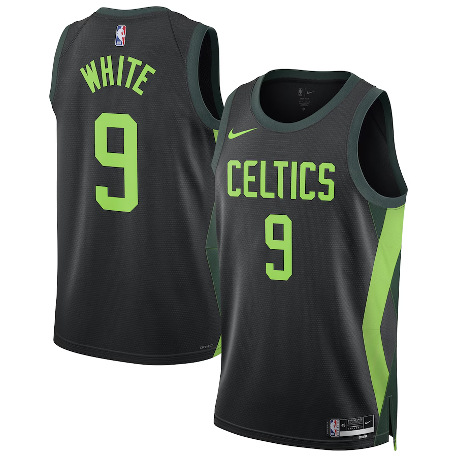 Nike Boston Celtics Derrick White #9 2024/25 NBA City Edition