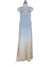 BOHO ME S Strappy Side Split Hem Ombre Dress Women