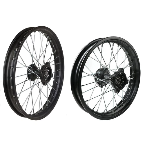 Front 70/100-17 Wheel Rim & Rear 90/100-14 Apollo RFZ 125cc Taotao Pit Bike