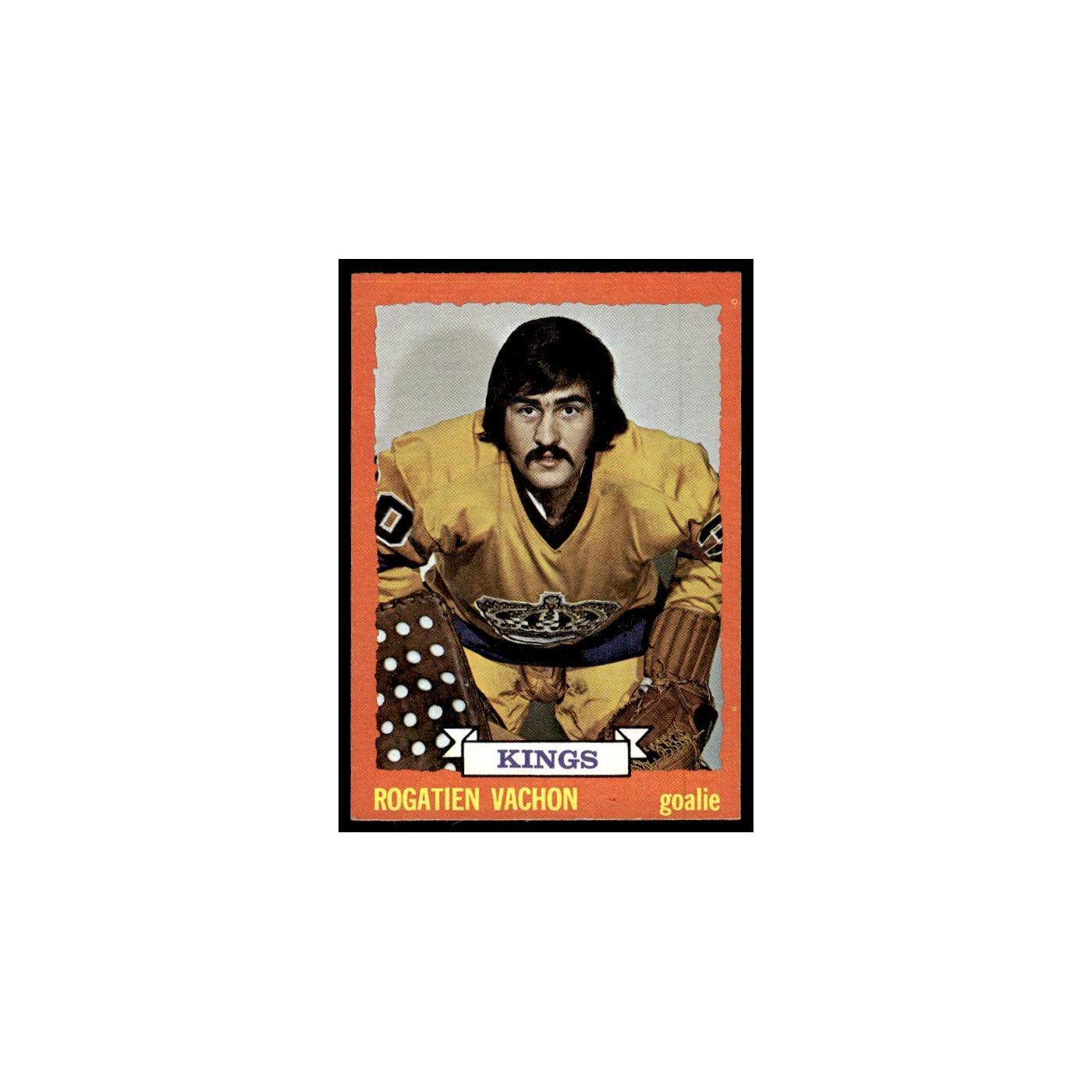 Rogatien Vachon 1973 Topps #64 Los Angeles Kings Hockey Card VG