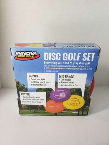 Innova Disc Golf Set – Driver Mid-Range & Putter Comfortable DX Plastic Color... - Picture 4 of 6