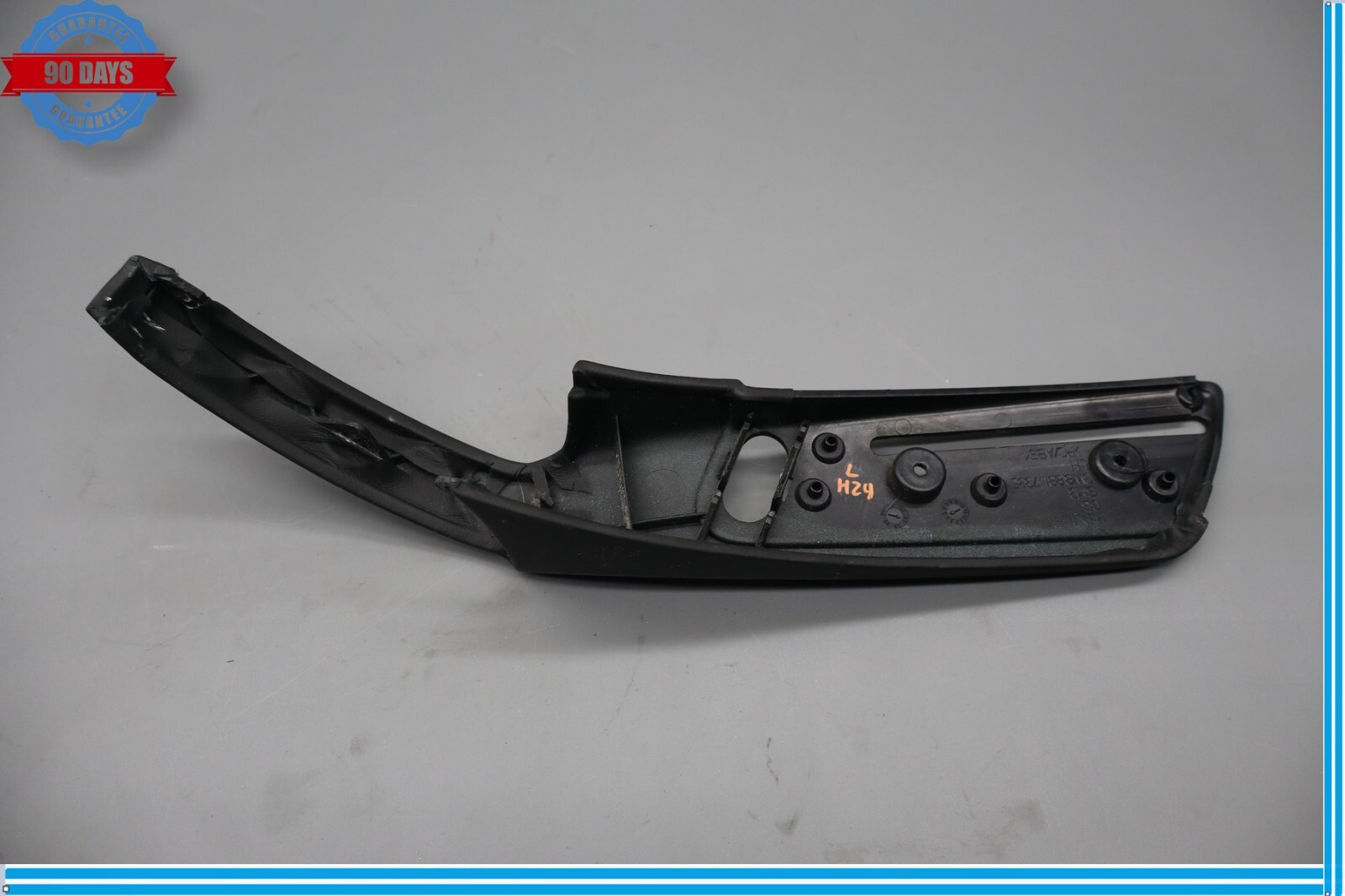 03-10 Bentley Continental GT GTC Left Driver Side Seat Leather Trim Black Oem