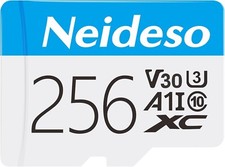 256GB Memory Card UHD Video High Speed Transfer Monitoring SD Card