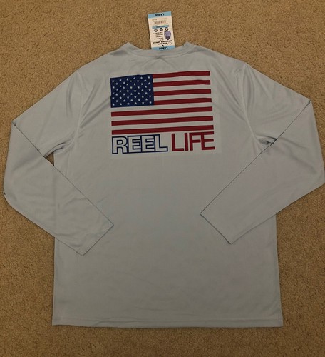 NWT Size Large Mens Reel Life Long 