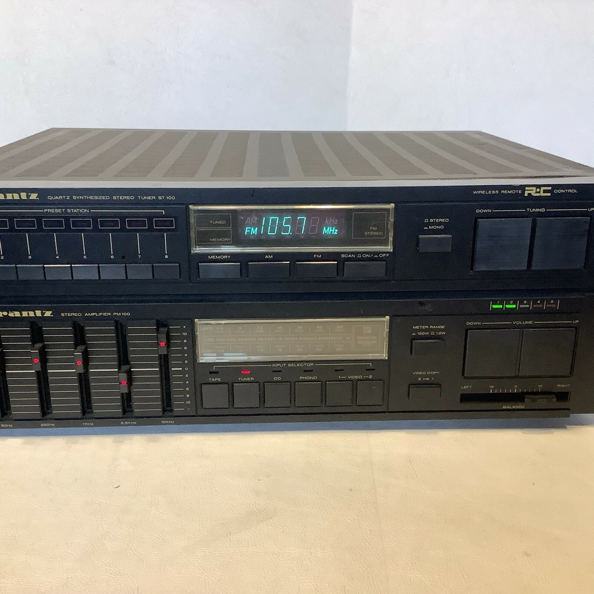 Marantz Quartz Synthesized Stereo Tuner ST-100 AS IS | eBay