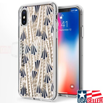 Premium Floral Gold Art Deco Durable Case Cover for Apple iPhone XS Max