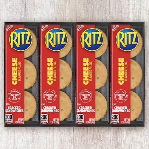 RITZ Cheese Sandwich Crackers, 48 Snack Packs (6 Boxes) - Picture 3 of 12