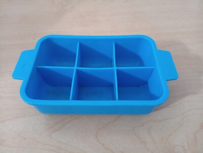 Vintage FISHER PRICE BLUE ICE CUBE TRAY REPLACEMENT Fun With Food - TRAY ONLY