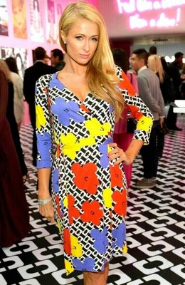 diane von furstenberg andy warhol dress