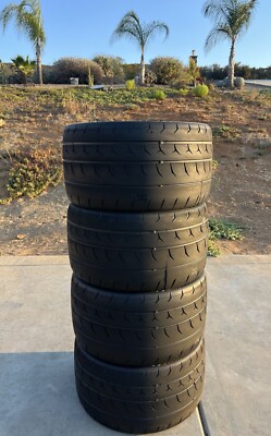 Set of FOUR DRIVEN ONCE 315/30ZR18 Hoosier Track Attack Pro Tires