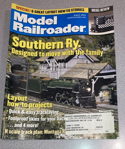 Model Railroader Magazine 2003 All 12 Issues Vintage - Picture 9 of 13