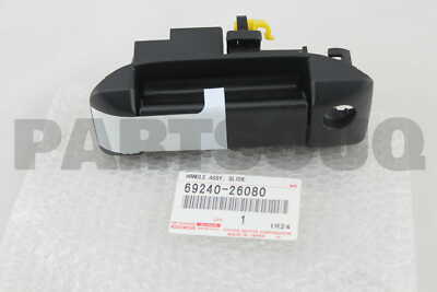 専用ページ078 6924026080 Genuine Toyota HANDLE ASSY, REAR DOOR OUTSIDE, LH 69240