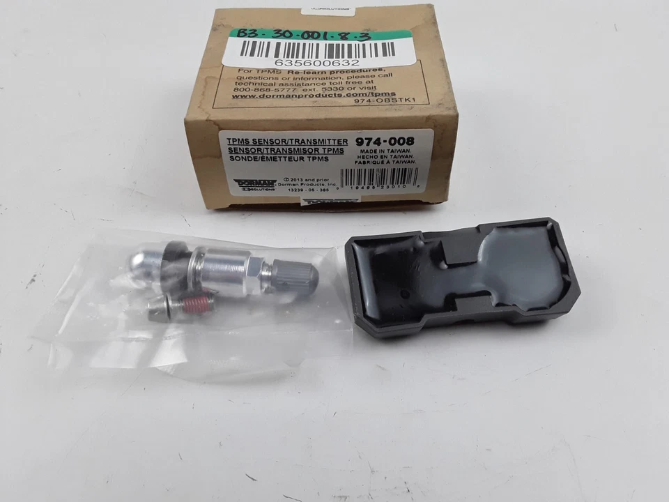 Tire Pressure TPMS Sensor Dorman 974-008 Fits Chevrolet,GMC,Hummer 2006-2012 - Image 4 of 4
