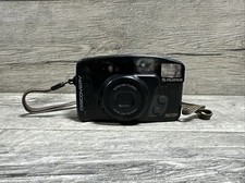 Fujifilm Discovery 290 Zoom 35mm Point Shoot Film Camera No Battery Dirty N17-3