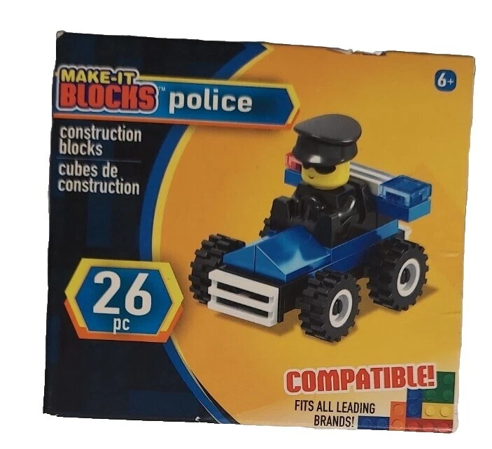 Police Building Toy Complete Sets & Packs