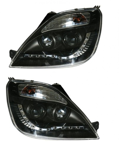 Black Projector DRL R8 Headlights 
