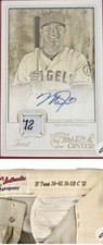 2015 Allen & Ginter Mike Trout Box Topper 1/5 Auto🔥Rookie Pants Year ‘12 RARE🔥