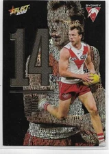 2022 Select Footy Stars Numbers Midnight (NM185) Callum MILLS Sydney 097/130